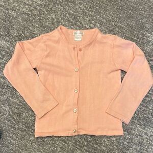 Dondolo baby pink 100% cotton cardigan size 5